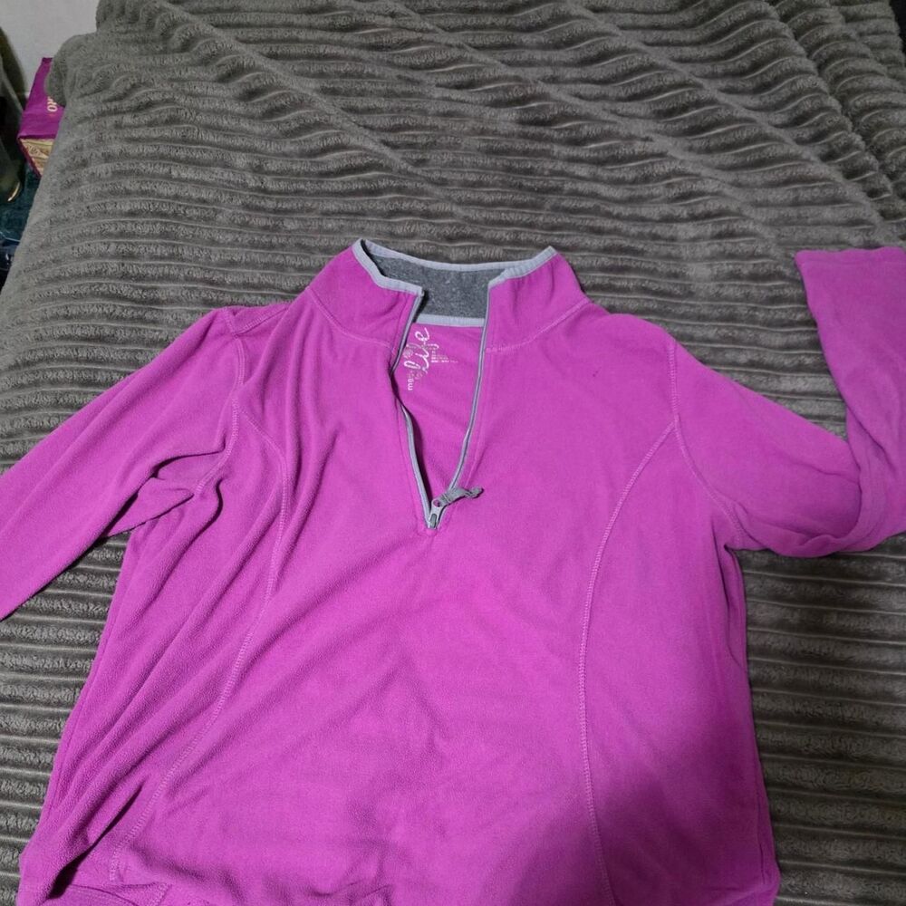 Unbranded Women's Purple and Pink Sweatshirt